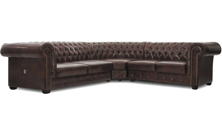 Edinburgh chesterfield hoekbank