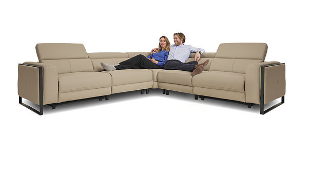 Liberty hoekbank creme Seats and Sofas